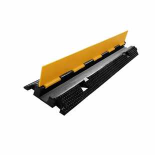 线槽减速带过路压线板橡胶地面电线防碾压保护盖板防踩穿线马路