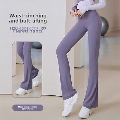 Yoga bell bottoms Women Gym Pants Leggings Jogger Clothes