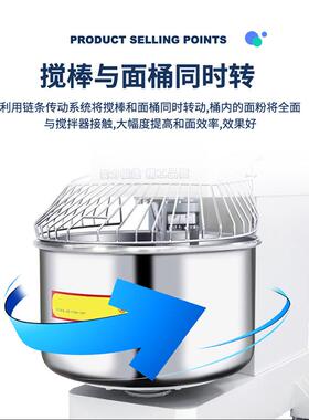 煌发酵和机8面0-130YQXL大拌馅打荣奶油搅拌机烘焙店铺专用型厨师