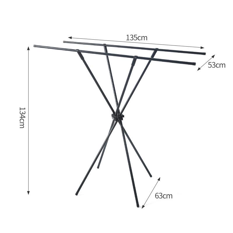 晾架晾衣杆落地晒衣晾晒被子隐形小户型折叠晾衣架阳台衣架架
