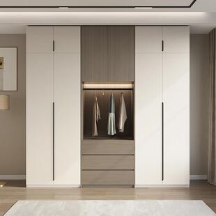 2025新款铝合金衣柜家用主卧室环保现代简约北欧风定制组合大衣橱