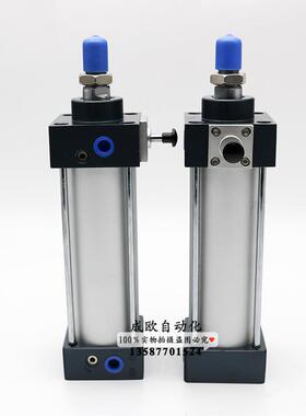 亚德客型拉杆带锁气缸SCLB/SCLF40-25-50-75X100X125X175*200*250