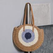 厂家托特包大容量包草编包编织包女包沙滩包度假包