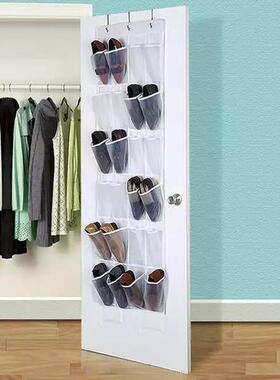 24pocket clear shoe rack hanger sorting PVC door hanging bag