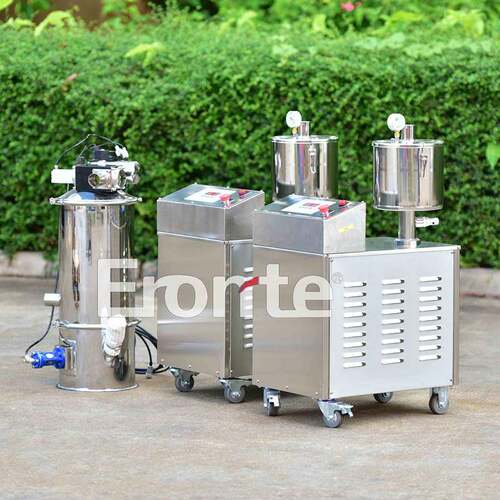 广东工厂负压真空吸粉机不锈钢食品粉体真空加粉机4KW粉料吸粉机