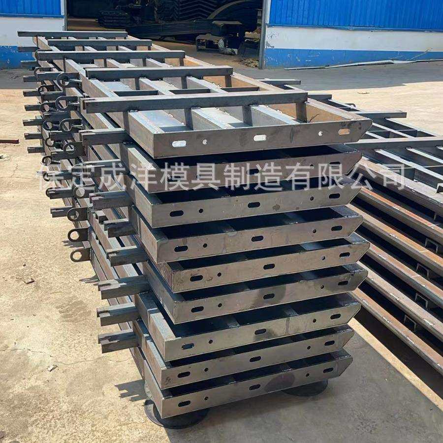 防护墙模具浇筑现浇混凝土模具防撞墙钢模具公路防撞防护栏模具