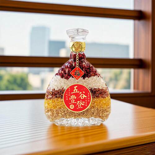 五谷丰登粮摆件迁乔之杂喜酒柜装饰乔新居布置仪式用品ZB0001搬迁