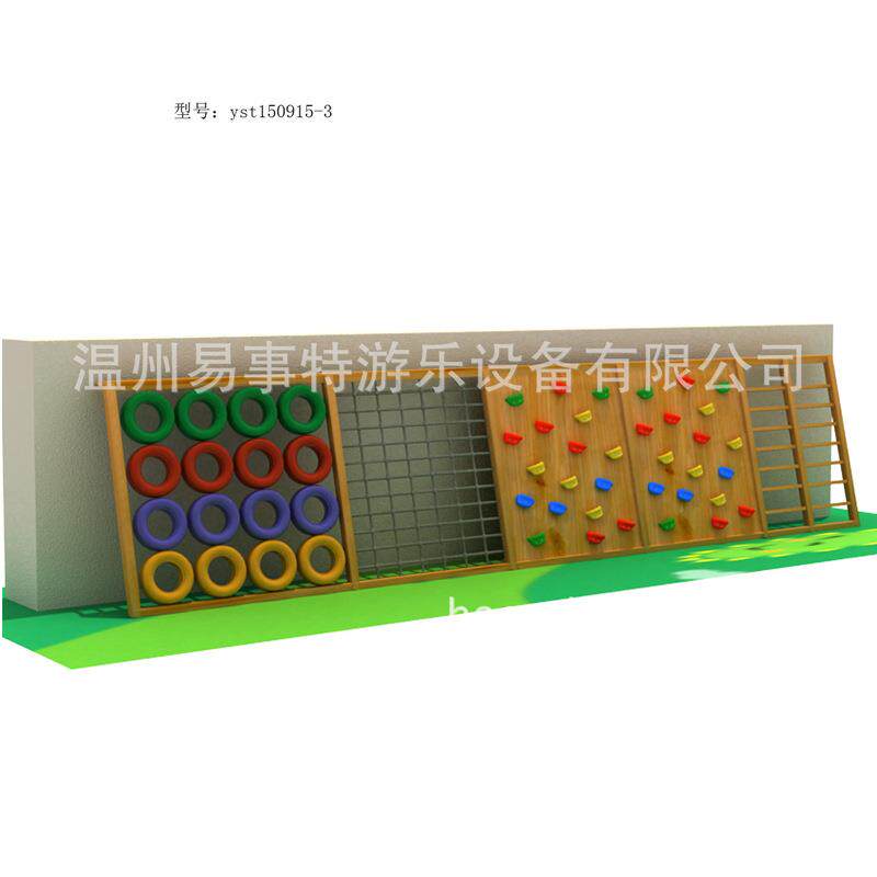 新款大型户外木质组合滑梯滑梯/儿童木制攀爬康体设备直销
