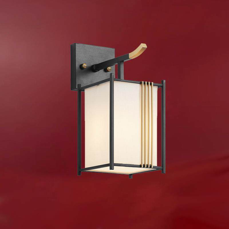 新中式壁灯床头卧室客厅背景墙过道楼梯仿古创意酒店餐厅古典吊灯