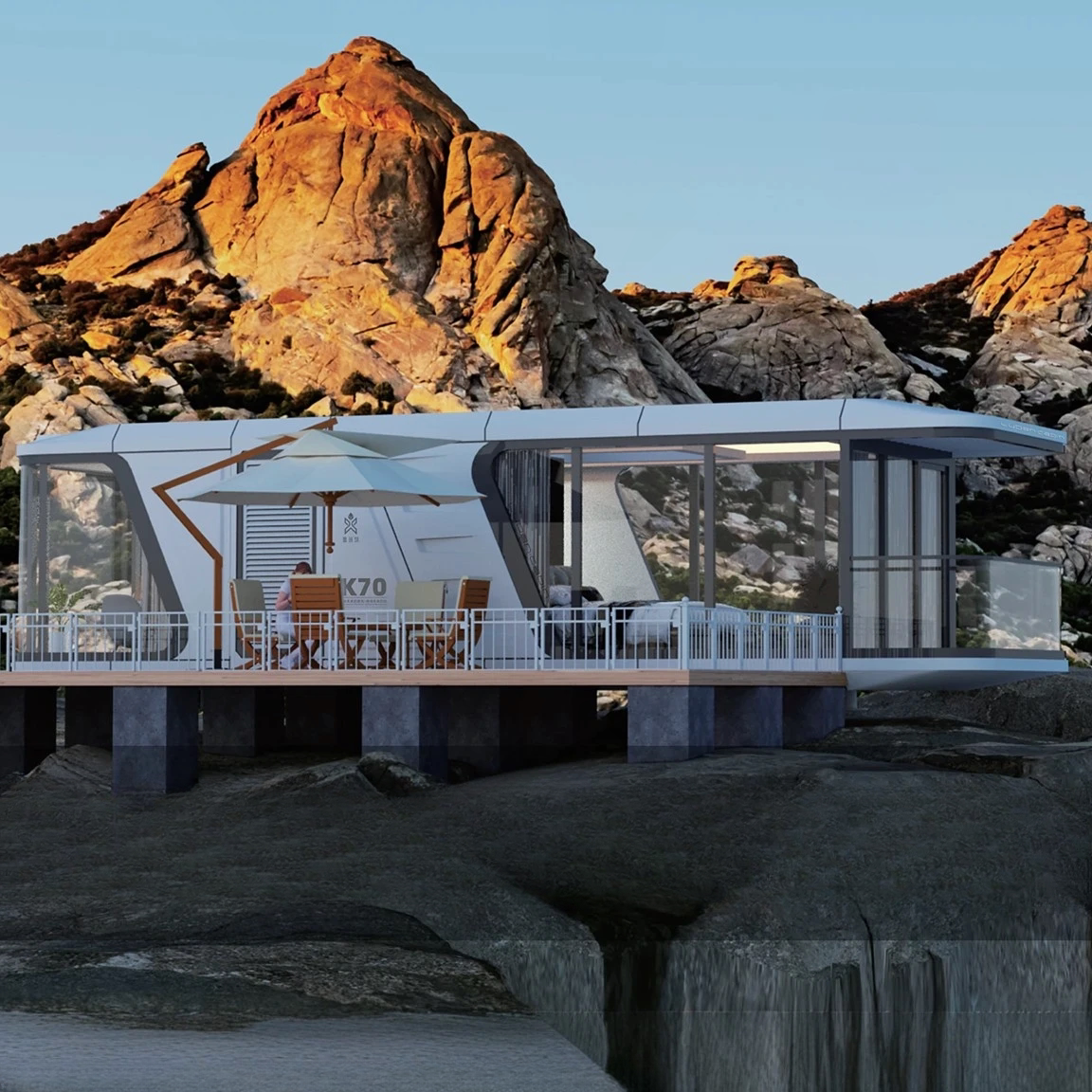 网红移动房集装箱预制房屋 太空舱民宿酒店 户外野奢露营太空舱,商业/办公家具,民宿酒店太空舱/苹果舱,淘宝优惠券,粉丝福利购,淘宝优惠卷