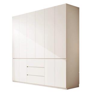 ENF一门到顶大衣衣柜深60c加m实板木欧松衣柜涵茗家装 家用卧室三