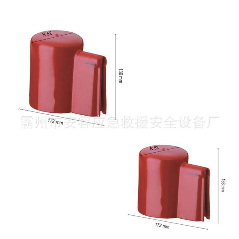 带电作业绝缘保护罩AV4401绝缘子遮蔽罩(单边口)橡胶瓷瓶绝缘罩