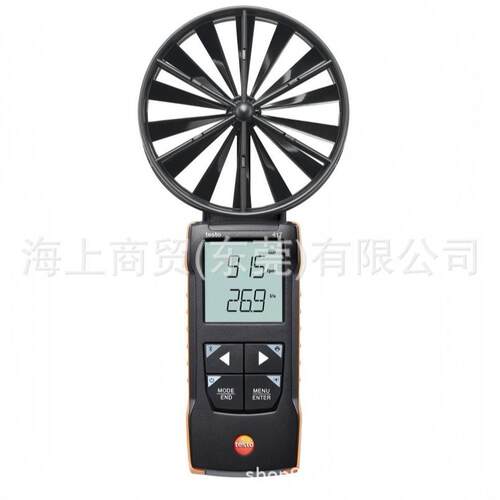 testo 417 - 数字100 mm叶轮风速仪，可连接App 订货号 0563 0417