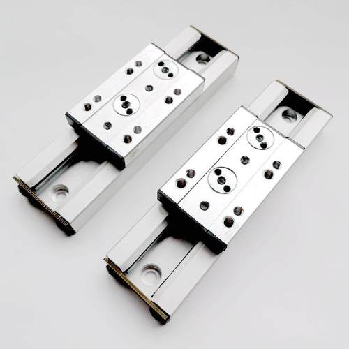 双轴心导轨滑块通用导轨支撑SGR253510内置双轴心滚轮直线导轨