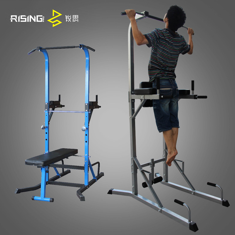 多功能引体单双杠提升卧推深蹲架子举重床家用健身器材