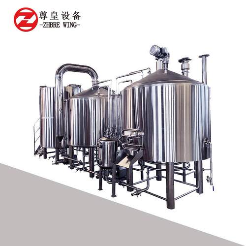 精酿酒厂 小型啤酒厂 1000L三器糖化系统 啤酒酿造线自酿发酵罐