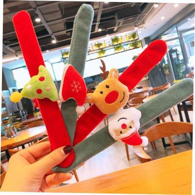 Christmas decoration bracelet clap ring gift 圣诞啪啪圈手环
