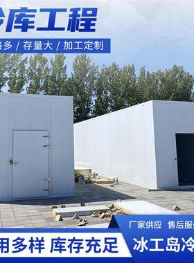 冷库工程厂家商用聚氨酯材质蔬菜果品保鲜集装箱大型冷库