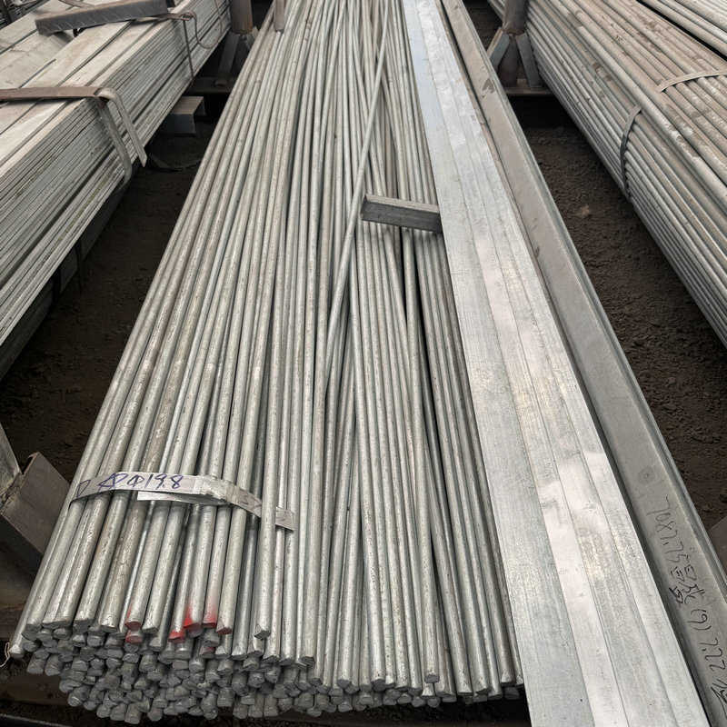 镀锌圆钢热镀锌圆钢建筑工程避雷针接地线冷镀锌圆钢电镀锌圆钢