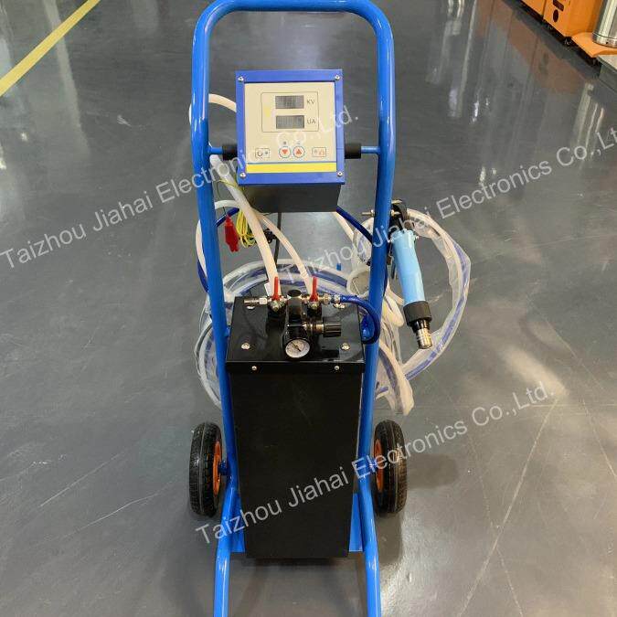 厂家直供手持式静电喷漆枪喷涂机小型静电喷枪喷漆机现货跨境