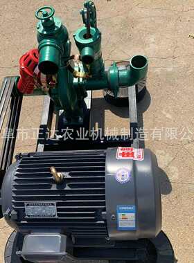 18马力柴油机3寸高压喷灌泵 扬程80米单叶轮抽水泵 喷淋增压泵