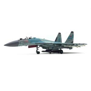 特价1/100俄罗斯苏35超级侧位SU-35战斗机仿真合金军事模型成品