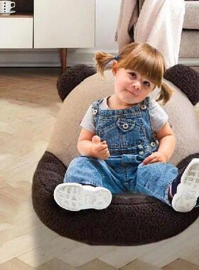 Children Panda Armrest Chair Plush Stuffed Panda Kids