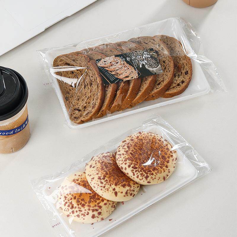 坚果面包排包餐包托长方形加厚塑料托草莓樱桃水果盒吐司片打包托