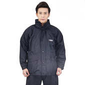 男女外卖分体单人长款 套装 全身防暴雨骑行电动车 保暖雨衣雨裤 冬季