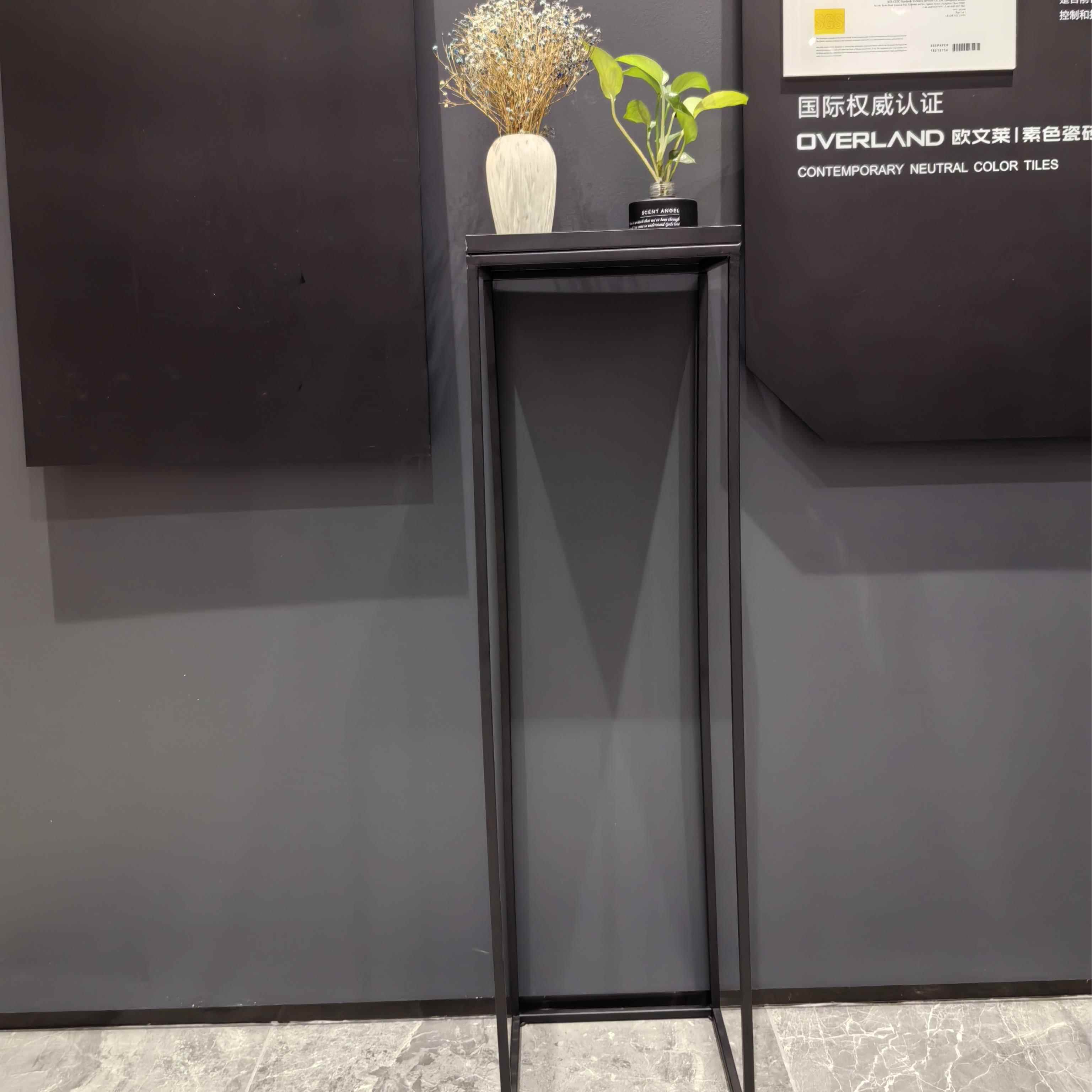 铁艺花架植物摆放架花盆展示架中式玄关边几装饰架子植物架置物架