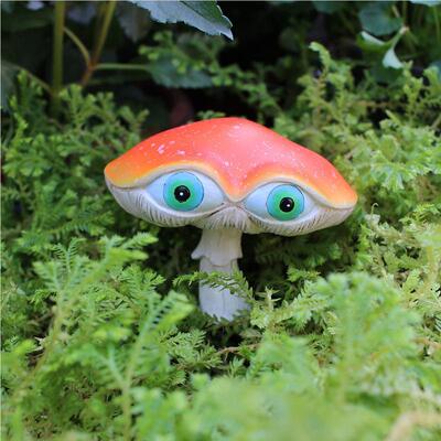 跨境外园林造景蘑庭菇装品家居院草坪花other园饰盆景微户景观迷