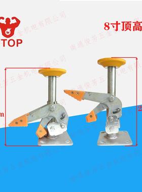 T4OP卓烨脚轮X地刹CLB器(重簧型脚轮)脚踩顶高Y器内置弹TPU垫568