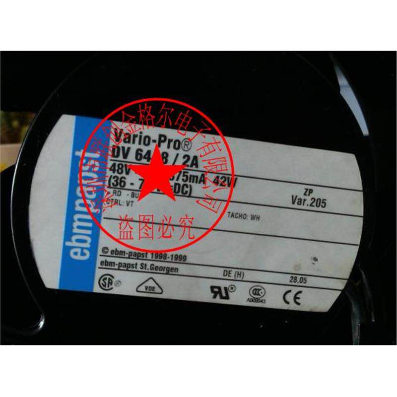 DV6448/2A-204 -208 48V 875MA 42W47W 德国进口进口风扇