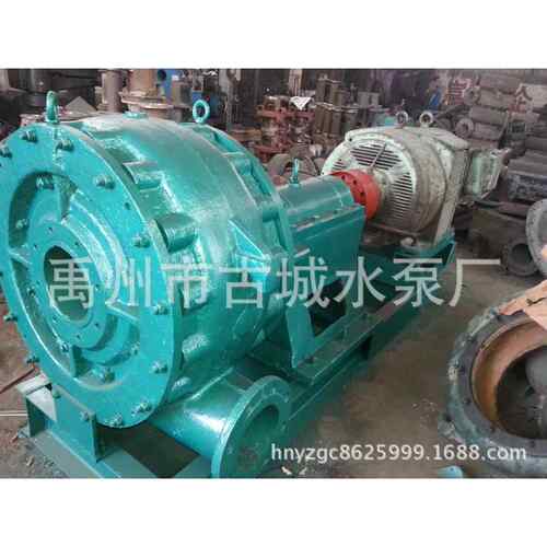 河道清淤泥砂泵高扬程10寸卧式高铬合金耐磨抽砂泵