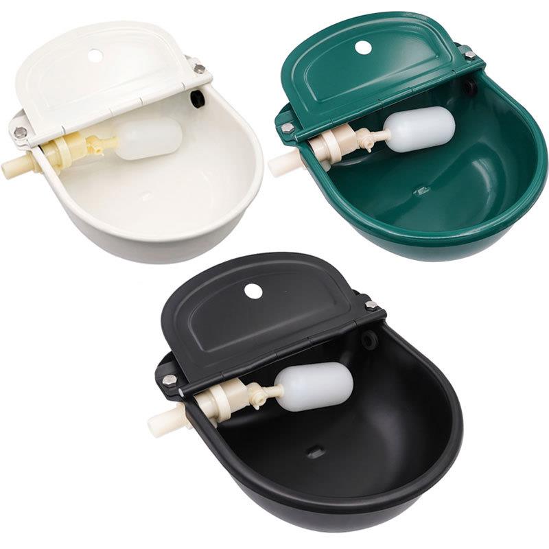 跨境喷塑浮球式牛用饮水碗牛马羊狗猪饮水碗饮水器全自动牛饮水碗