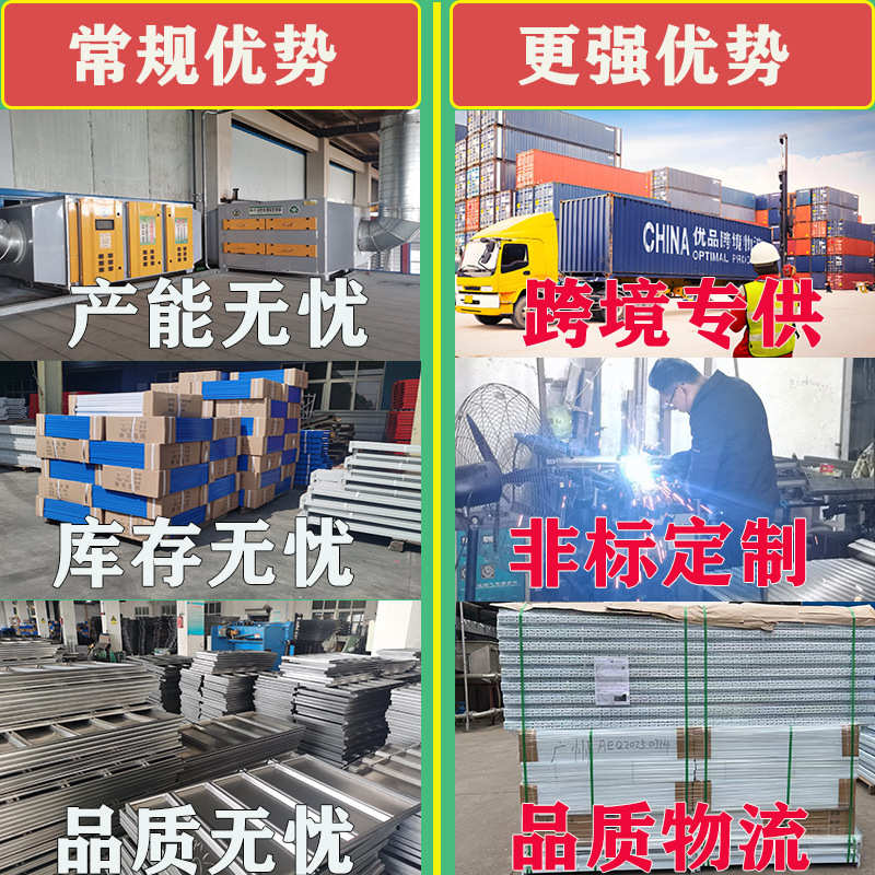 金属货架仓储批发轻型货物架仓库铁货架中型储物架工厂电商貨架