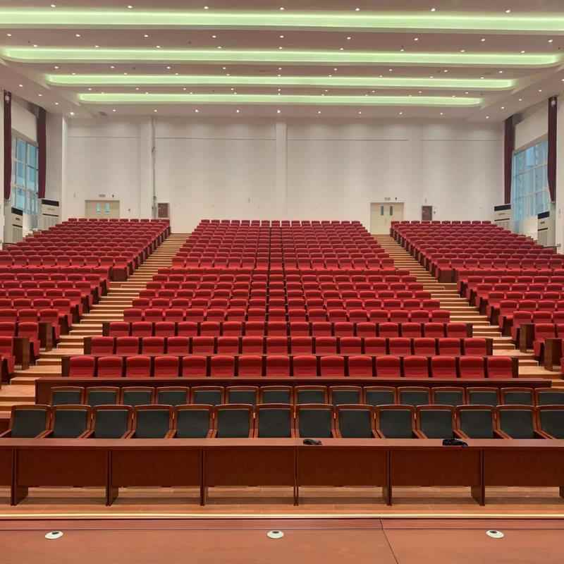 定制礼堂椅排椅电影院报告厅会议室座椅音乐厅连排椅写字板排椅