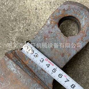 热复合耐磨高铬合金锤头铸件板锤防护板夹击板衬板锤式 破碎机配件