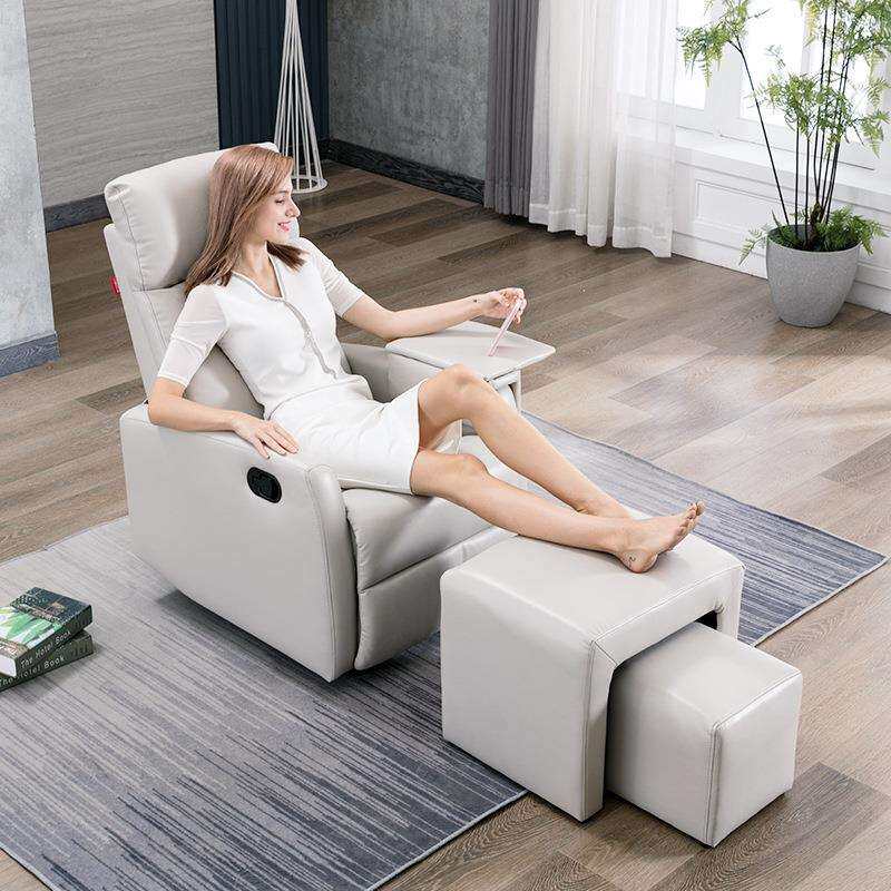 头等太空舱沙发单人摇科技布艺美甲美睫美足懒人电动多功能电脑椅