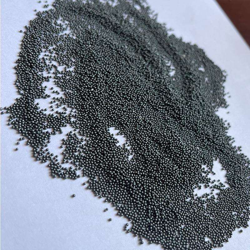 钢丸厂家直销轮船除锈用S390合金铸钢丸合金钢丸铸钢丸钢砂图片