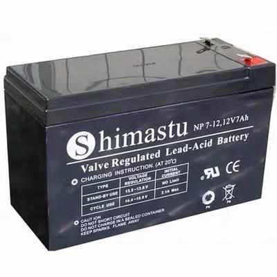 Shimatu士马图蓄电池NP12V5A7A12A17A24A38A65A100A150AH铅酸电池