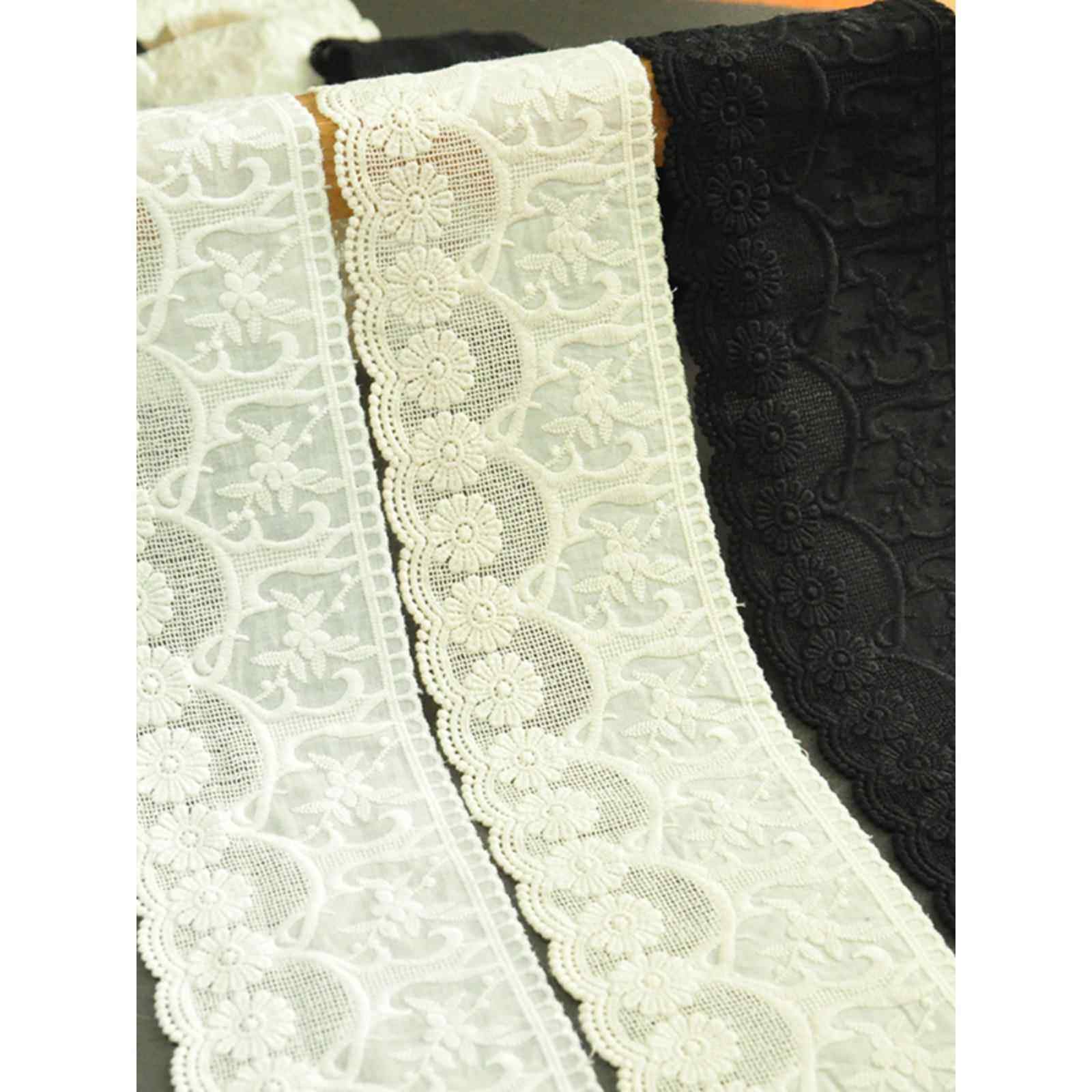 加厚纯棉布边立体水溶刺绣蕾丝花边手工diy服装花边辅料装饰10cm,居家布艺,花边/蕾丝,淘宝优惠券,粉丝福利购,淘宝优惠卷