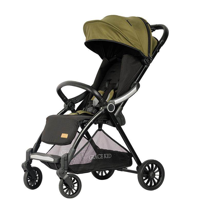 婴儿车推车轻便折叠可坐可躺儿童宝宝小孩四轮手推车一键收车