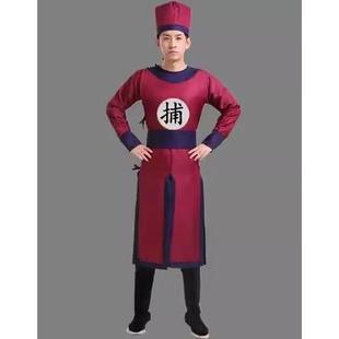 明朝御前侍卫衙官差门官兵武松捕快出表演服服 古装 正品 少年衙役装