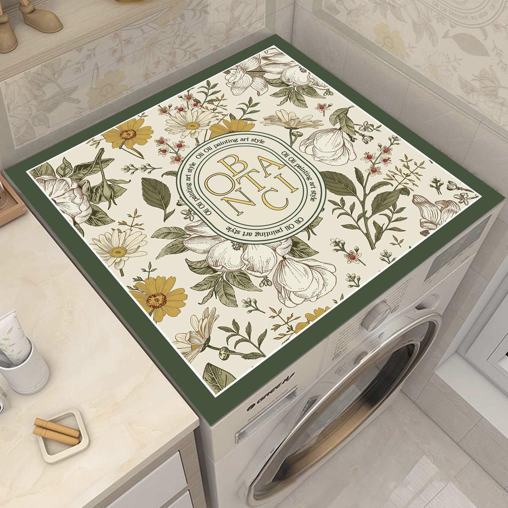 洗衣机防尘罩床头柜微波炉床头罩