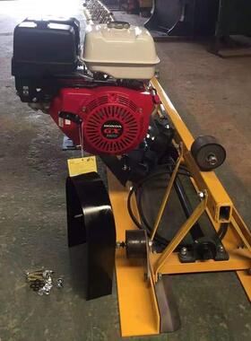 可以拆卸组装的振动梁5米报价汽油发动机混凝土路面用整平机图