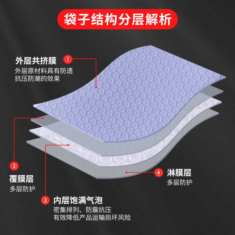 加厚粉色共挤膜气泡袋自黏袋泡沫打包气泡袋    汽泡袋自沾袋打包,包装,气泡信封,淘宝优惠券,粉丝福利购,淘宝优惠卷