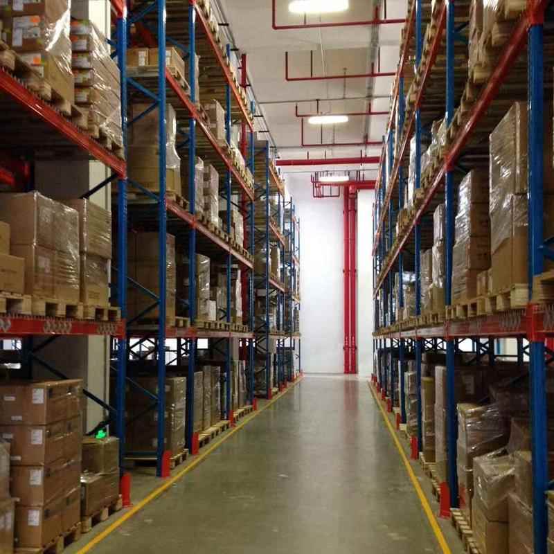 重型托盘货架 仓储立柱横梁加厚 金属调节库房 工业承重3-5吨