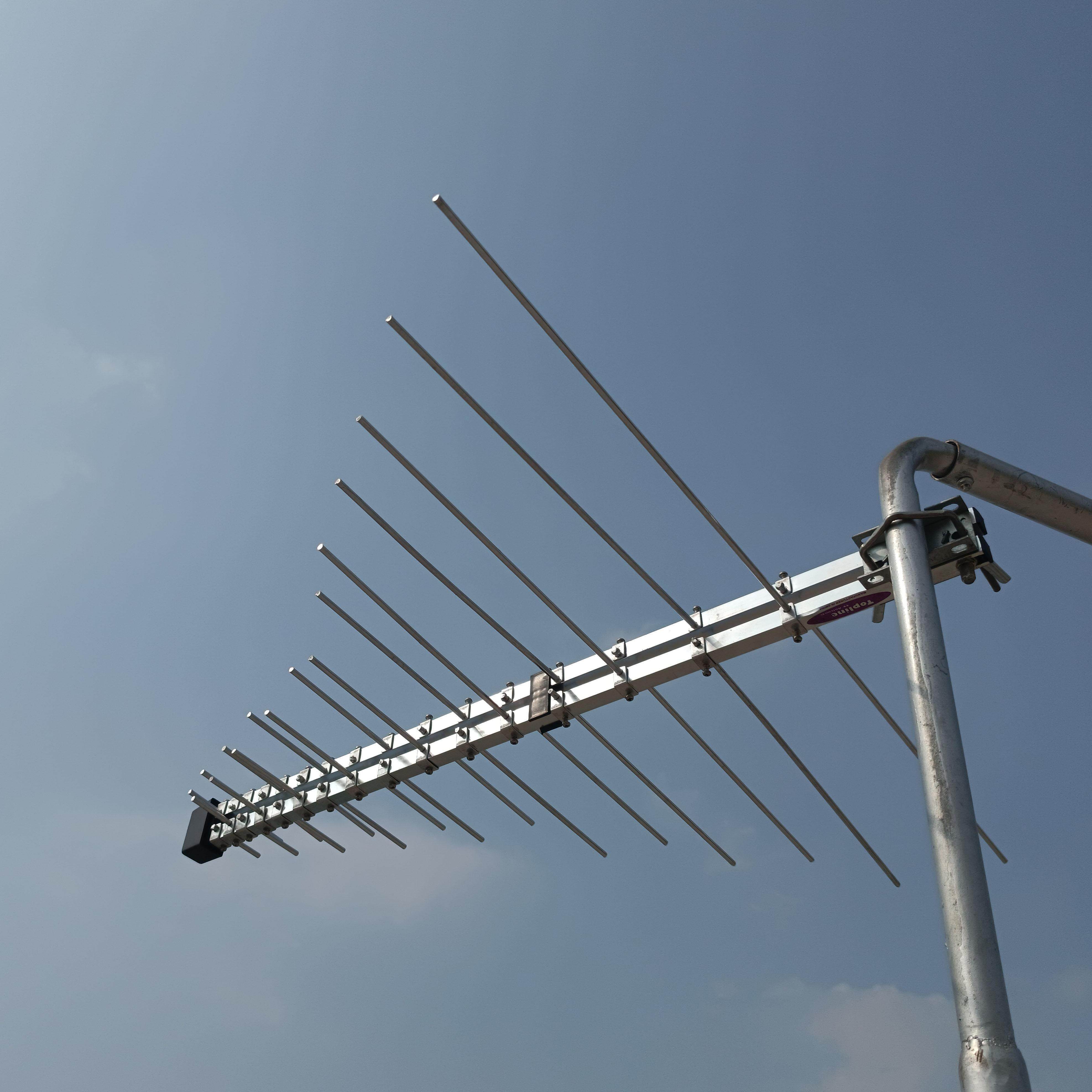 VHF+UHF170-860Mhz地面数字电视全频道对数周期天线UV全频道天线