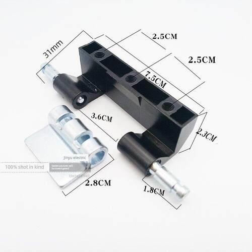 Cl201-1电箱柜门隐藏铰炼h011柜门隐藏铰炼Ms201-2可拆卸焊接黑色